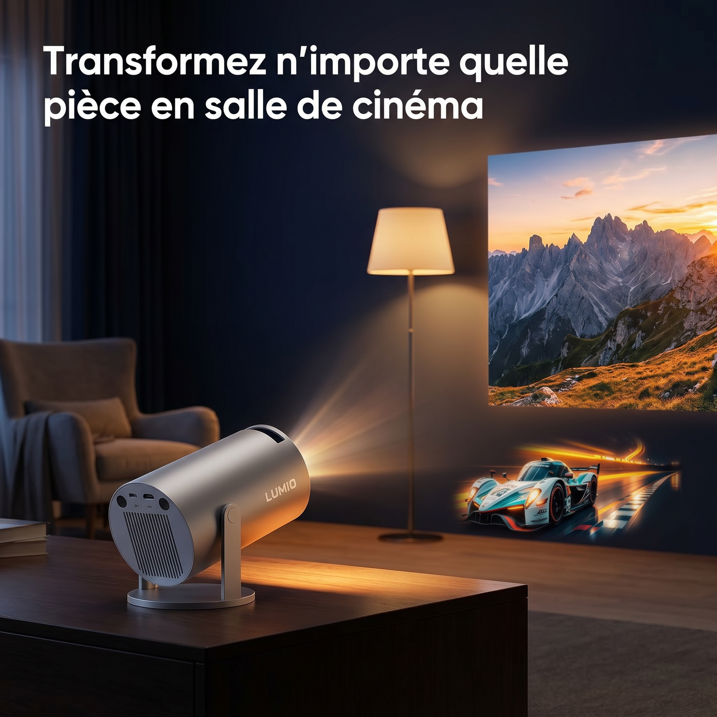 Projecteur Portable 4K